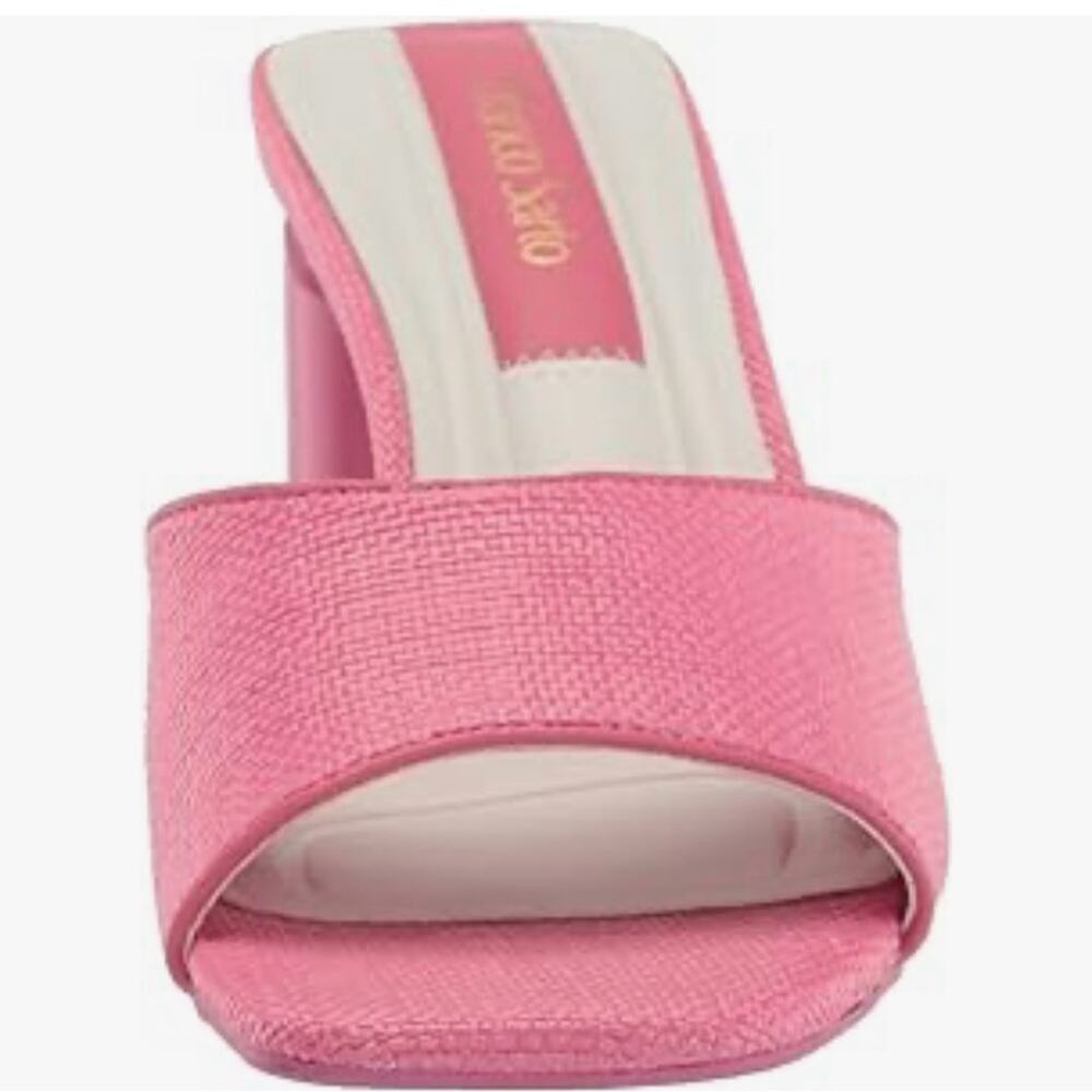 Franco Sarto NWT Linley block Heels in Pink size 8 - Picture 2 of 12